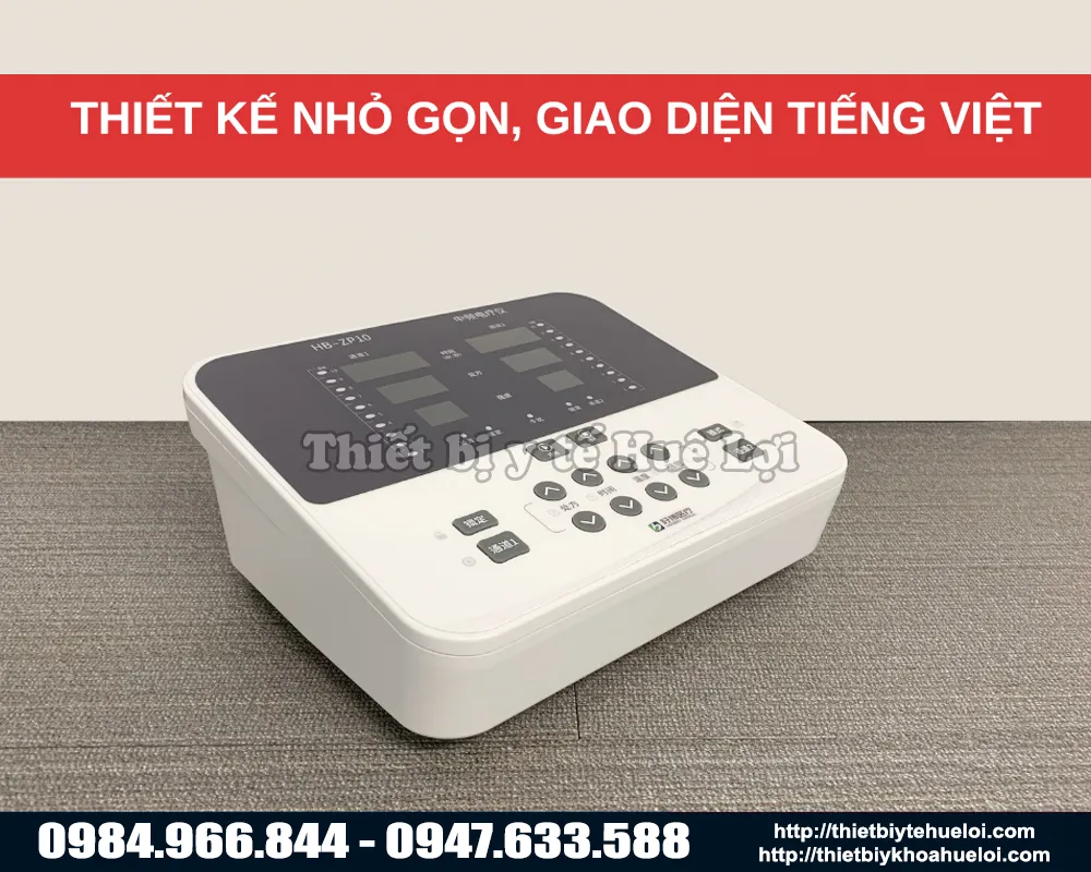 Máy điện xung trung tần hai kênh haobro