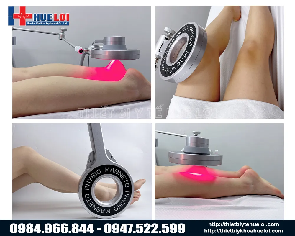 Máy từ trường trị liệu cơ xương khớp bàn đẩy cao cấp