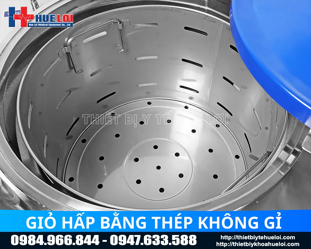 Nồi hấp tiệt trùng y tế cho dụng cụ rỗng phức tạp