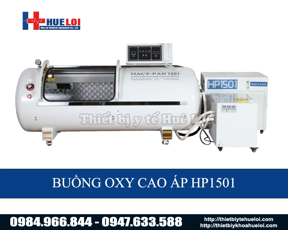 Thiết bị trị liệu oxy áp suất cao HP1501