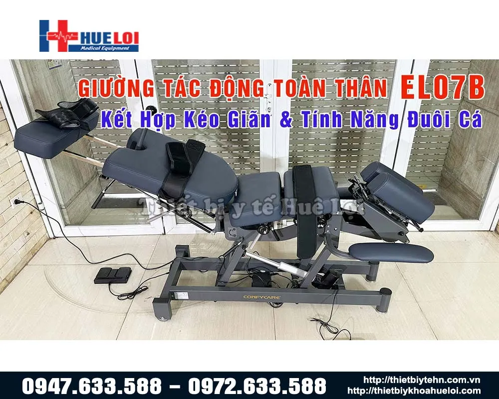 Bàn nắn chỉnh xương toàn thân cao cấp EL07B