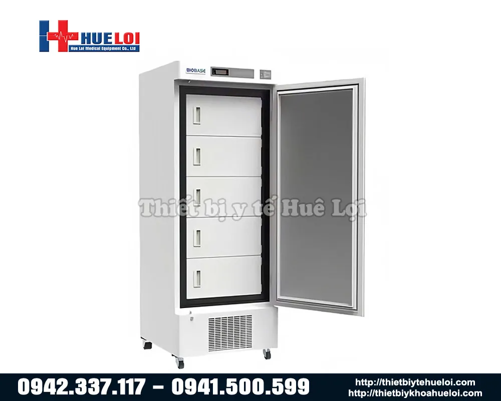 TỦ BẢO QUẢN ÂM SÂU MỘT CỬA -40°C CHUYÊN DỤNG