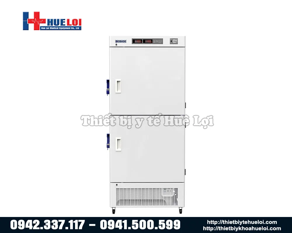 TỦ ĐÔNG SÂU -40°C HAI NGĂN DẠNG ĐỨNG CHUYÊN DỤNG