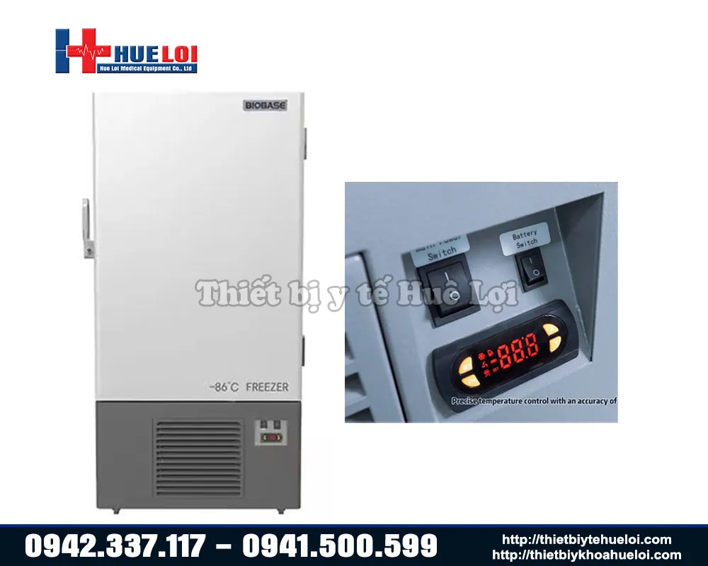 Tủ cấp đông sâu biobase kiểu đứng âm 86 độ c