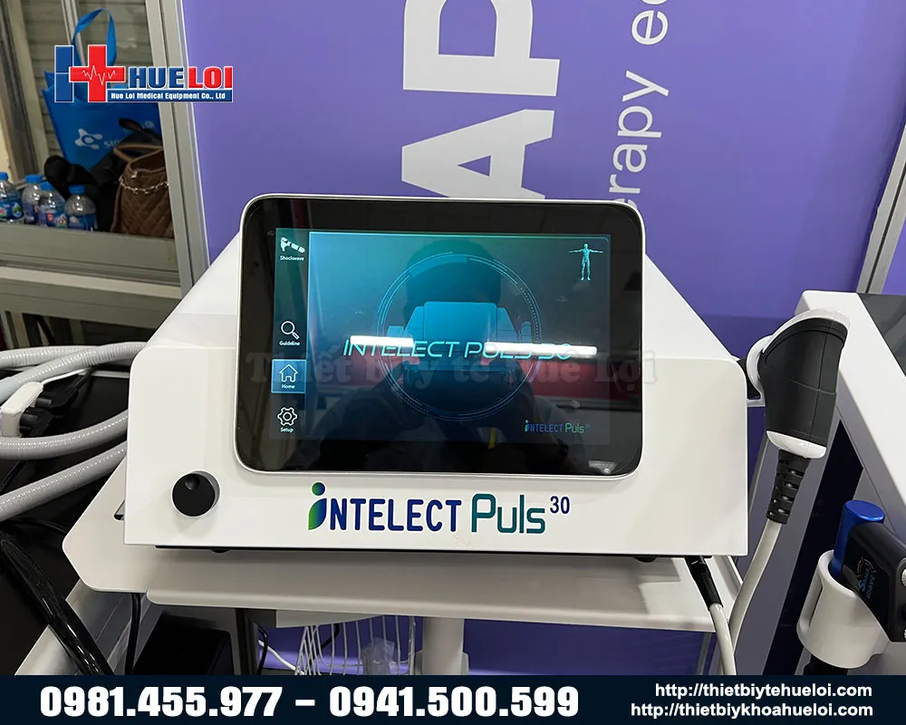 MÁY XUNG KÍCH KẾT HỢP NẮN CHỈNH CỘT SỐNG INTELECT PULS 30