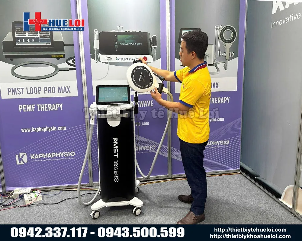 Máy từ trường trị liệu cơ xương khớp hai kênh cao cấp