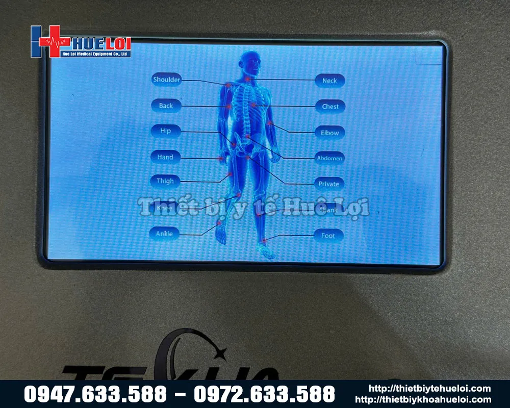 Chế độ được cài đặt sẵn trên máy siêu âm trị liệu Texua 