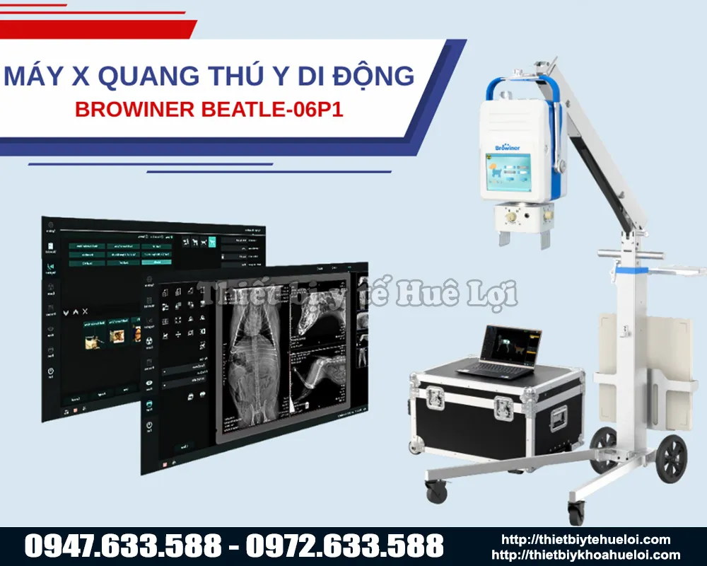 MÁY CHỤP X-QUANG CHO CHÓ MÈO DI ĐỘNG