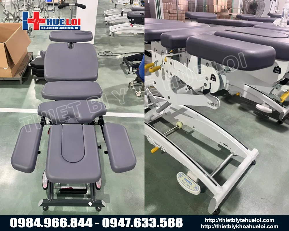 Giường chiropractic mới nhất hiện nay