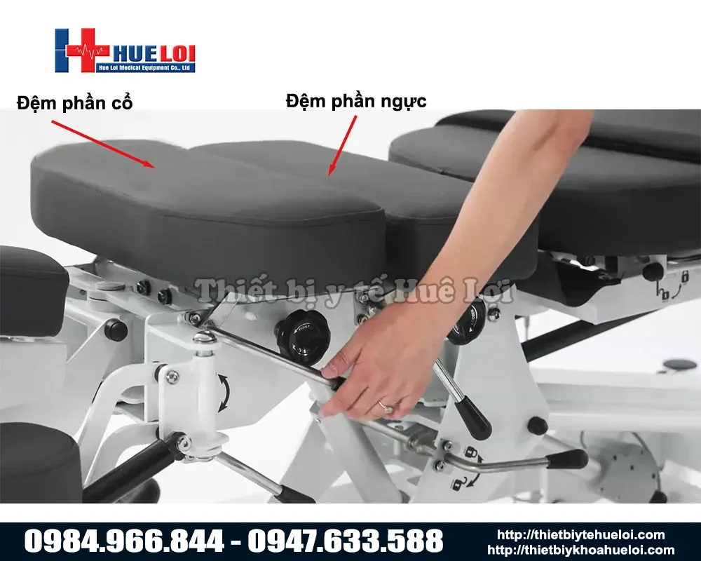 Góc điều chỉnh bàn nắn chỉnh xương el07