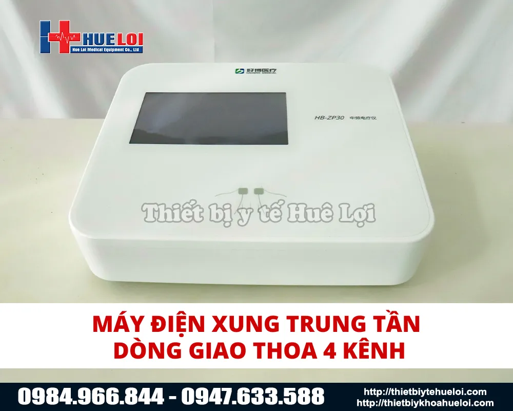 MÁY ĐIỆN XUNG TRUNG TẦN DÒNG GIAO THOA 4 KÊNH GIÁ RẺ