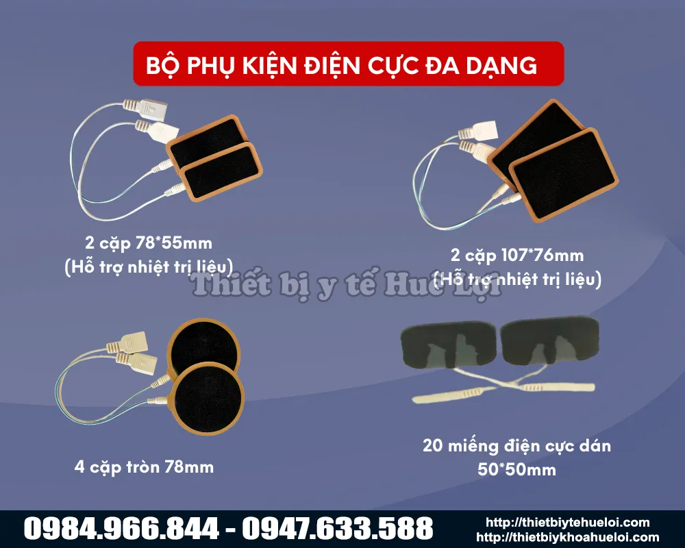 Phụ kiện máy điện xung cao cấp