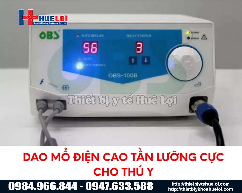 DAO PHẪU THUẬT ĐIỆN LƯỠNG CỰC THÚ Y GIÁ