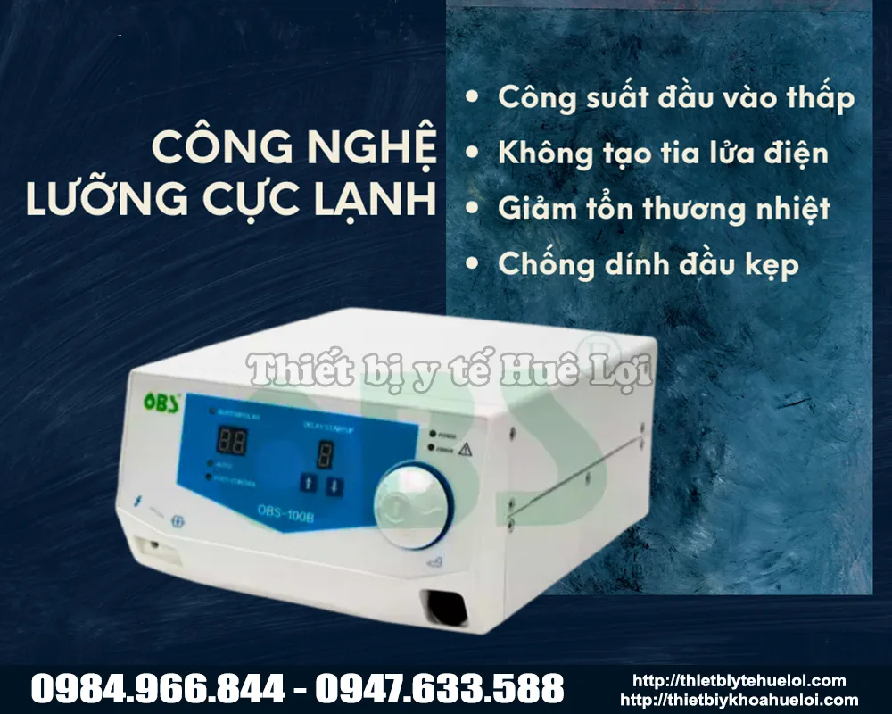 Dao cắt đốt lưỡng cực thú y hiện đại