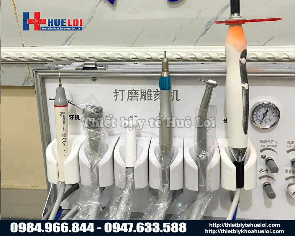 Tay cầm điều trị của vali nha khoa