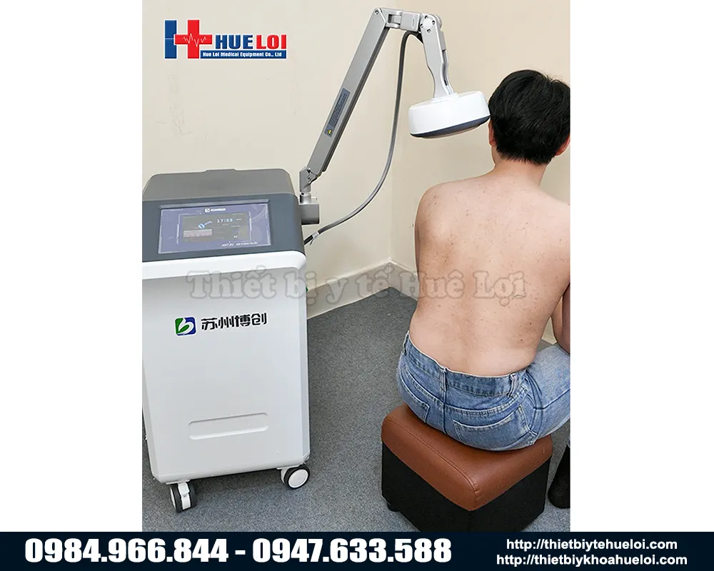 Trị liệu bằng m&aacute;y s&oacute;ng ngắn amt b1