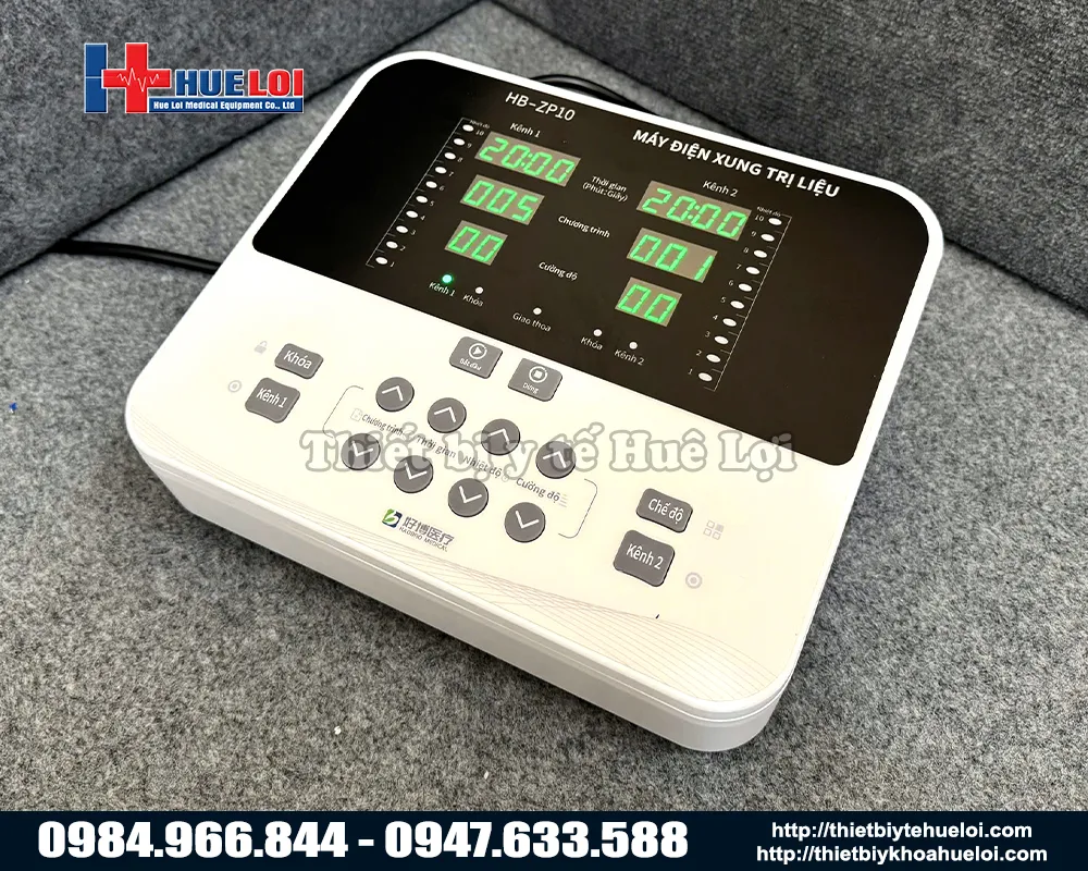 M&aacute;y điện xung trung tần đa k&ecirc;nh gi&aacute; rẻ phổ biến hiện nay