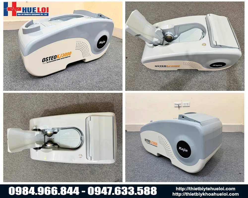 Thiết kế nhỏ gọn v&agrave; linh hoạt của m&aacute;y đo mật độ canxi g&oacute;t ch&acirc;n OSTEOKJ3000