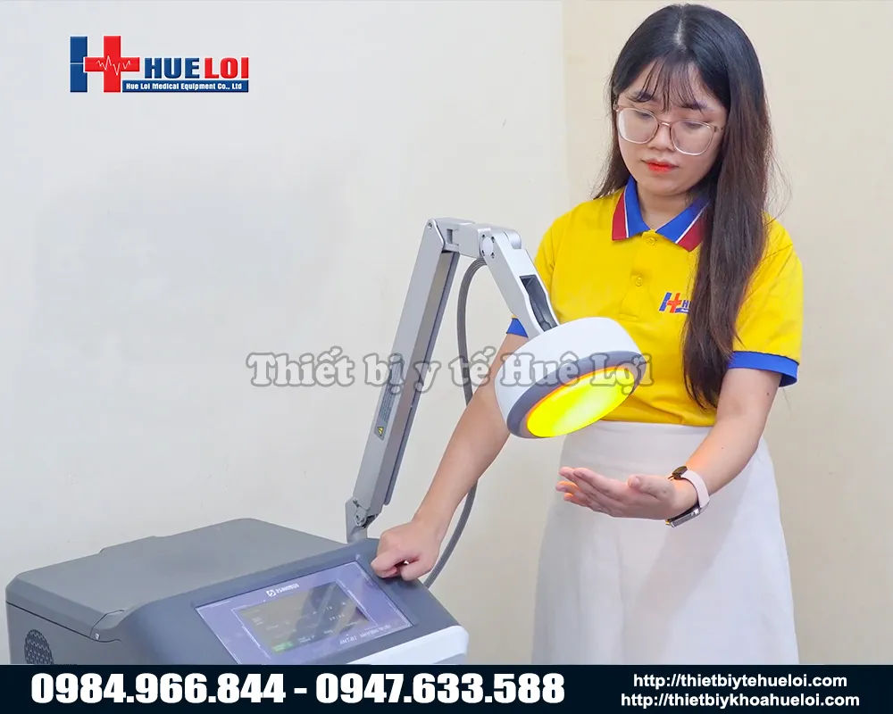 MÁY ĐIỀU TRỊ GIẢM ĐAU BẰNG SÓNG NGẮN - AMT HAOBRO