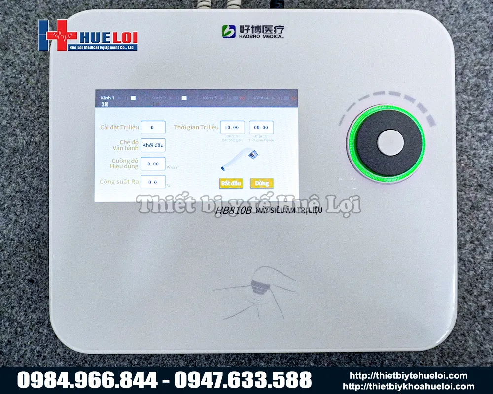 M&aacute;y si&ecirc;u &acirc;m đa tần chuẩn y khoa haobro cao cấp