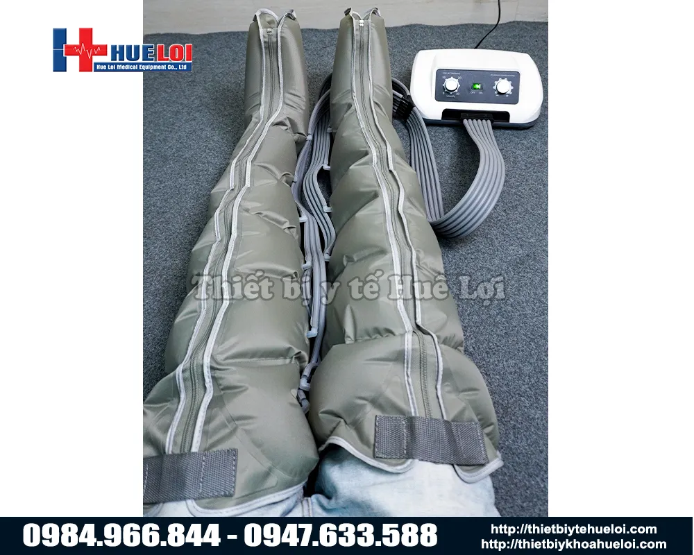 T&uacute;i kh&iacute; n&eacute;n &eacute;p trị liệu v&ugrave;ng ch&acirc;n