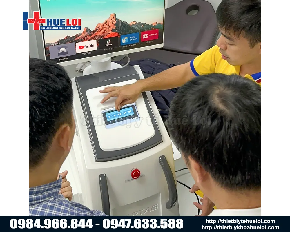 Hướng dẫn sử dụng m&aacute;y điều trị tuyến tiền liệt