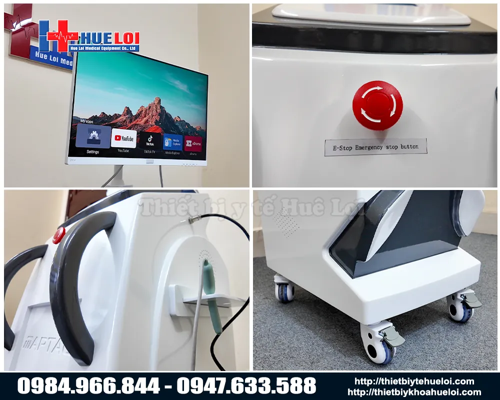 M&aacute;y trị liệu tuyến tiền liệt 3in1