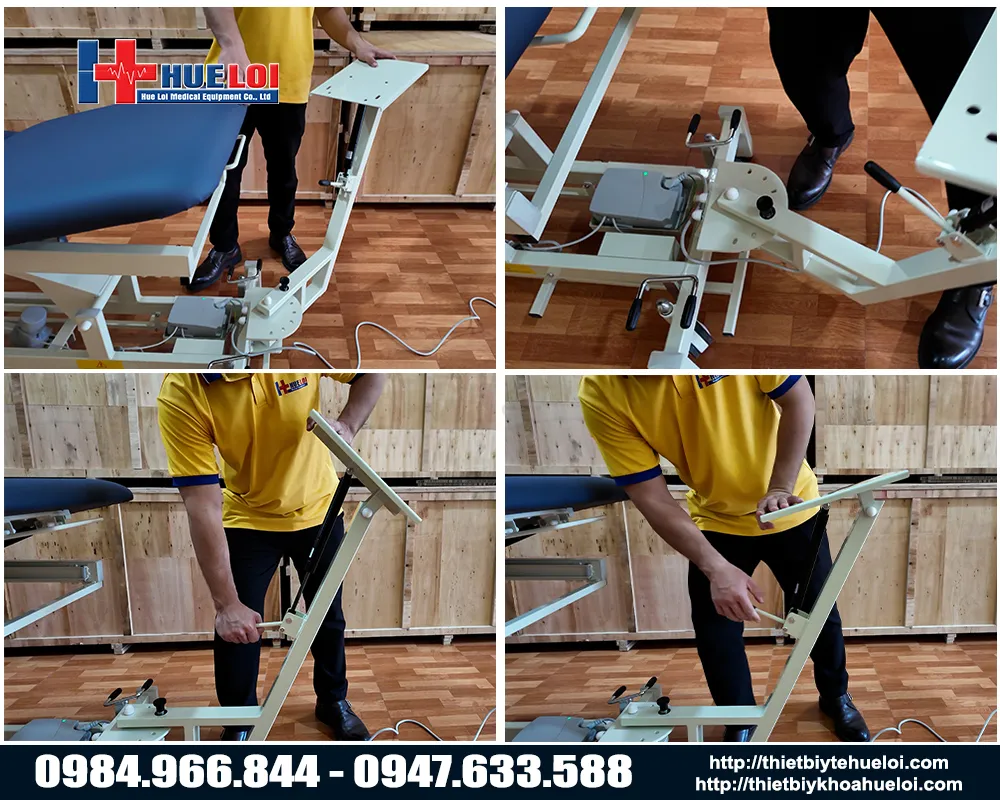 Phần để đầu máy kéo giãn điều chỉnh linh hoạt