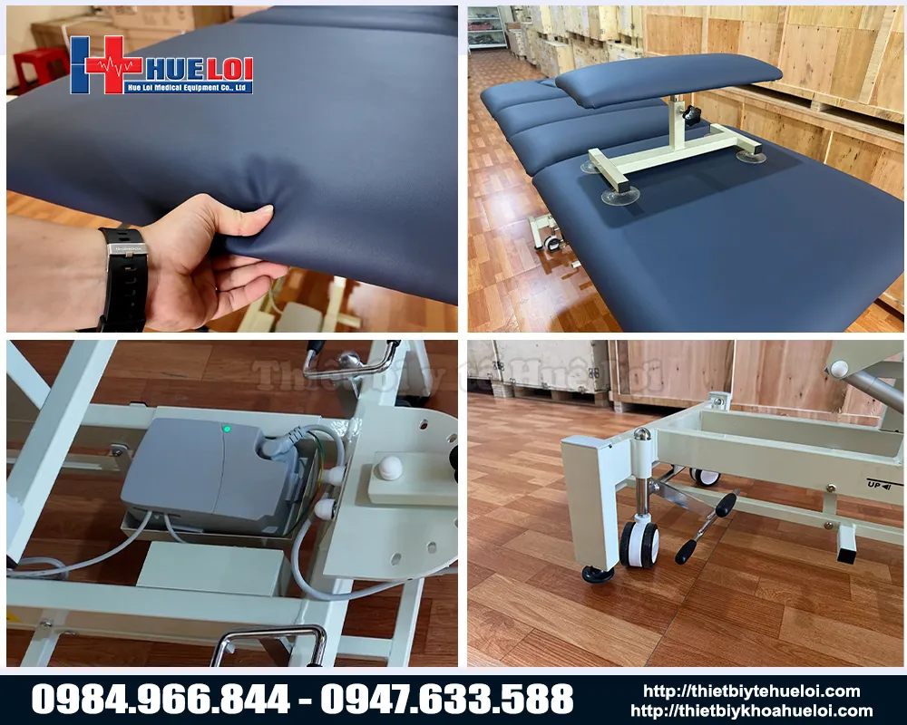 Giường kéo giãn cột sống lưng và cổ đa tư thế