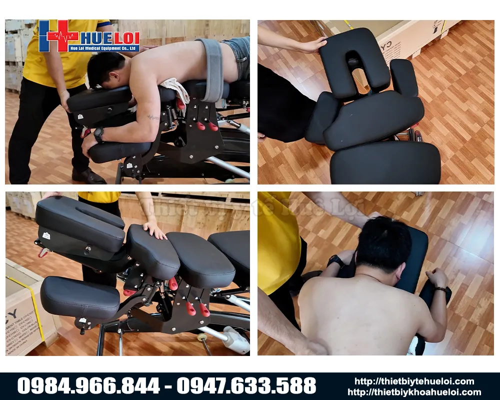 Điểm nổi bật của giường tác động toàn thân bằng điện manuthera 242