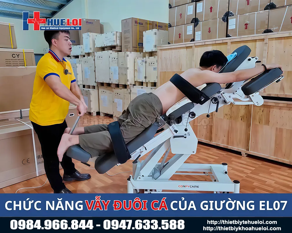 B&agrave;n t&aacute;c động cột sống to&agrave;n th&acirc;n cao cấp EL07