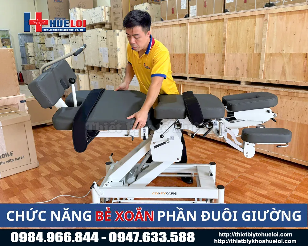 Giường trị liệu cột sống to&agrave;n th&acirc;n cao cấp el07