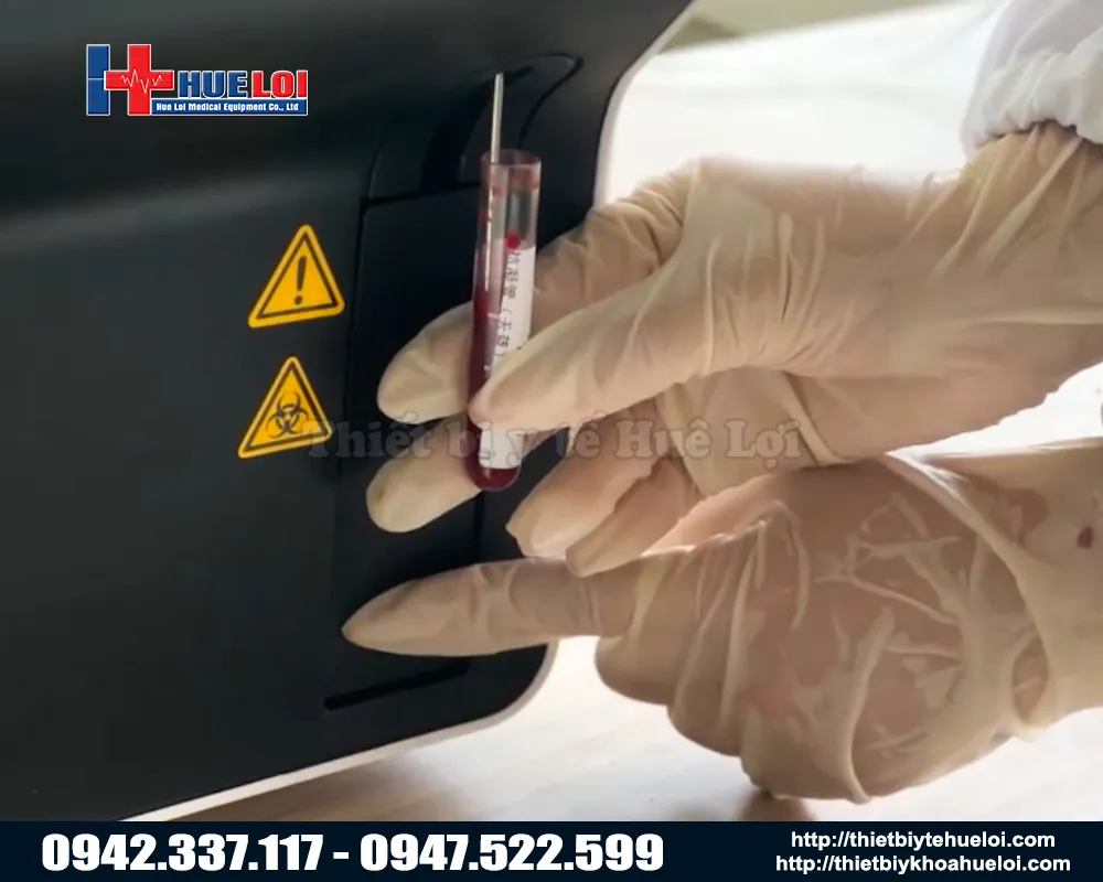 M&aacute;y ph&acirc;n t&iacute;ch huyết học d&ugrave;ng trong th&uacute; y bha3000 vet