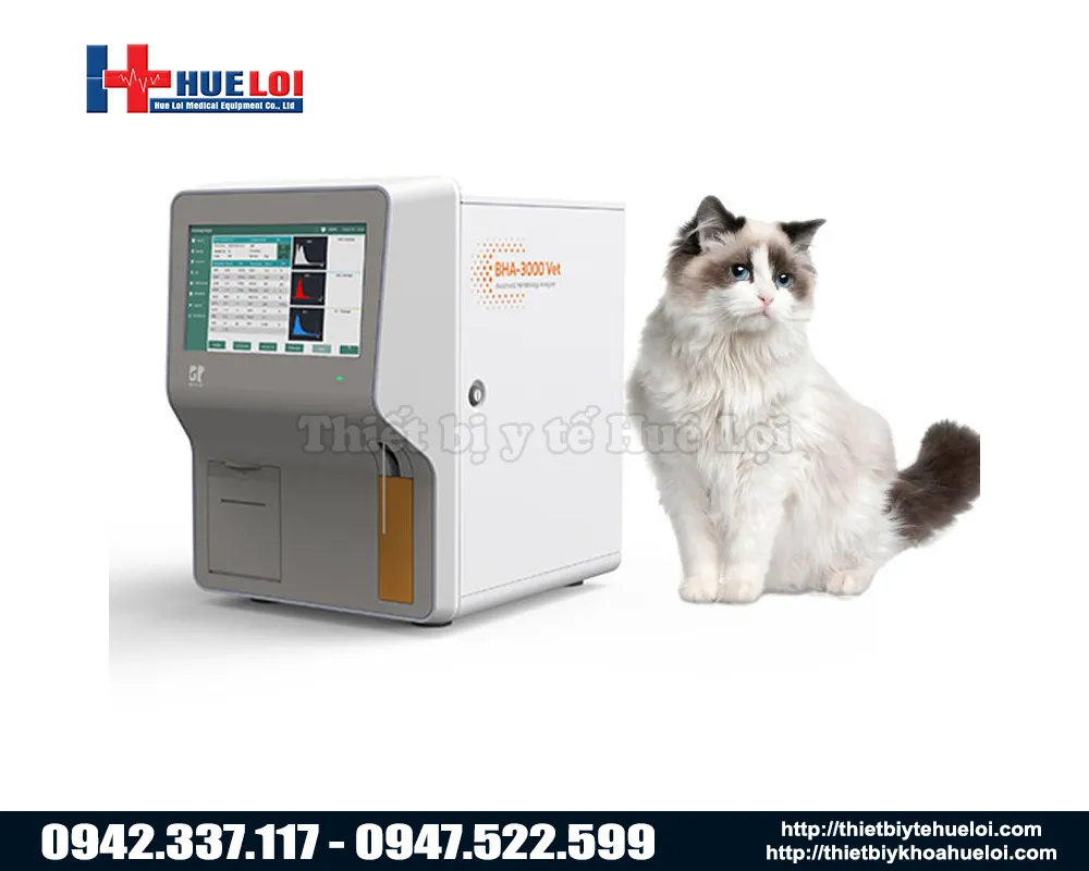 M&aacute;y x&eacute;t nghiệm huyết học d&ugrave;ng trong th&uacute; y bha 3000 vet