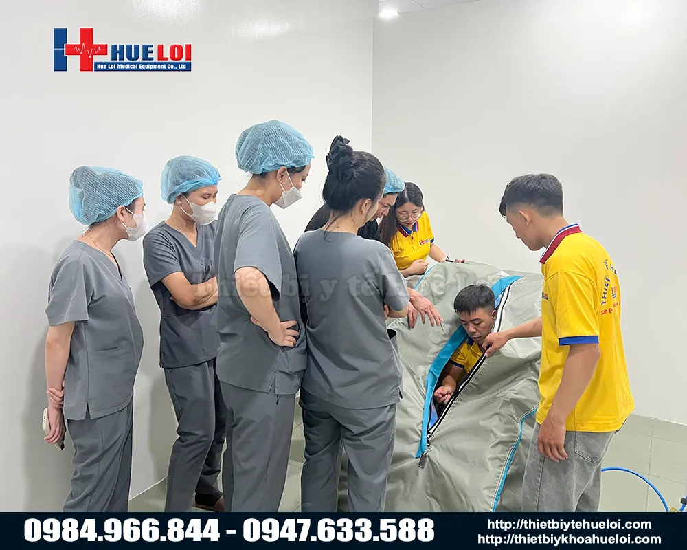 Hệ thống tạo oxy trị liệu áp lực cao 