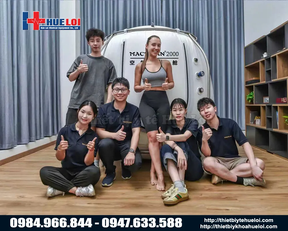 Buồng oxy cao &aacute;p kh&ocirc;ng gian rộng stm-2000