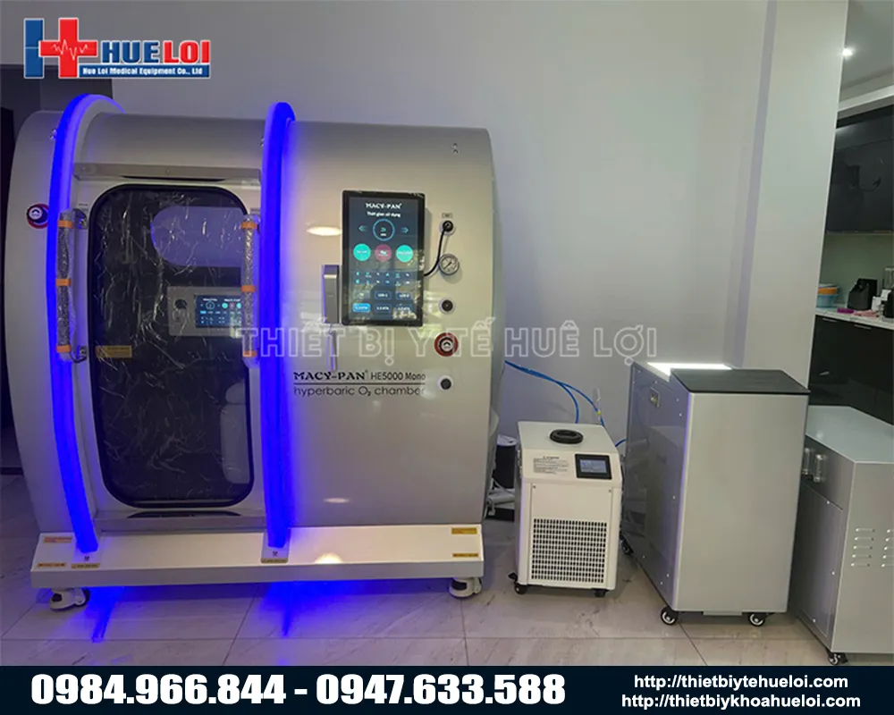 Buồng Oxy Cao Áp HE5000Mini Thiết Kế Nhỏ Gọn Cho Phòng Khám