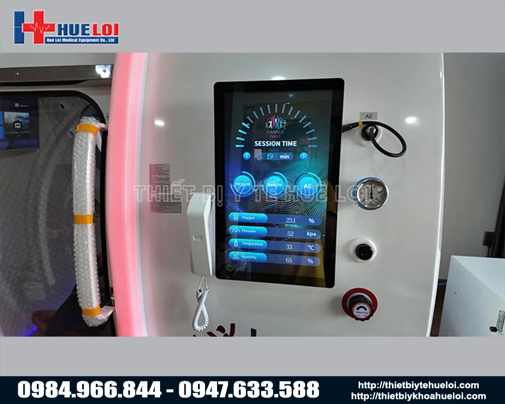 Buồng Oxy Cao Áp Dạng Ngồi HE5000Mini