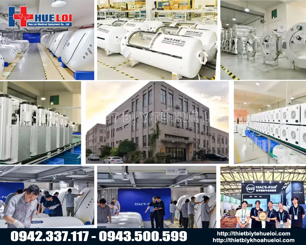 Đơn vị nhập khẩu buồng oxy tăng áp của Huê Lợi