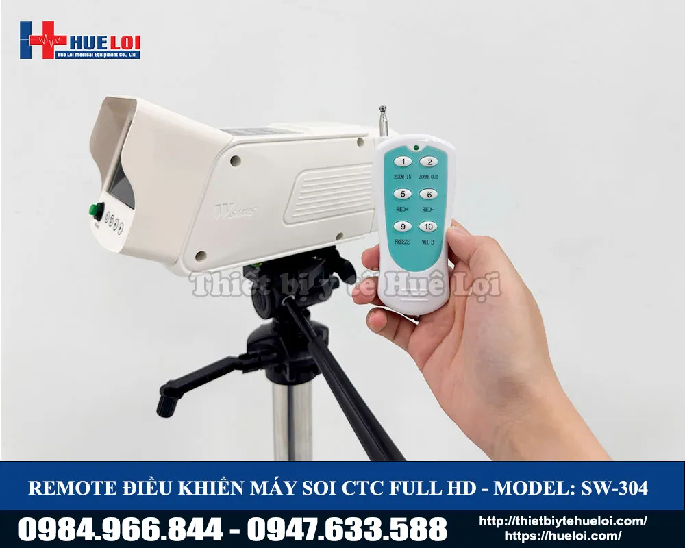 điều khiển tự động m&aacute;y phụ khoa full hd cao cấp