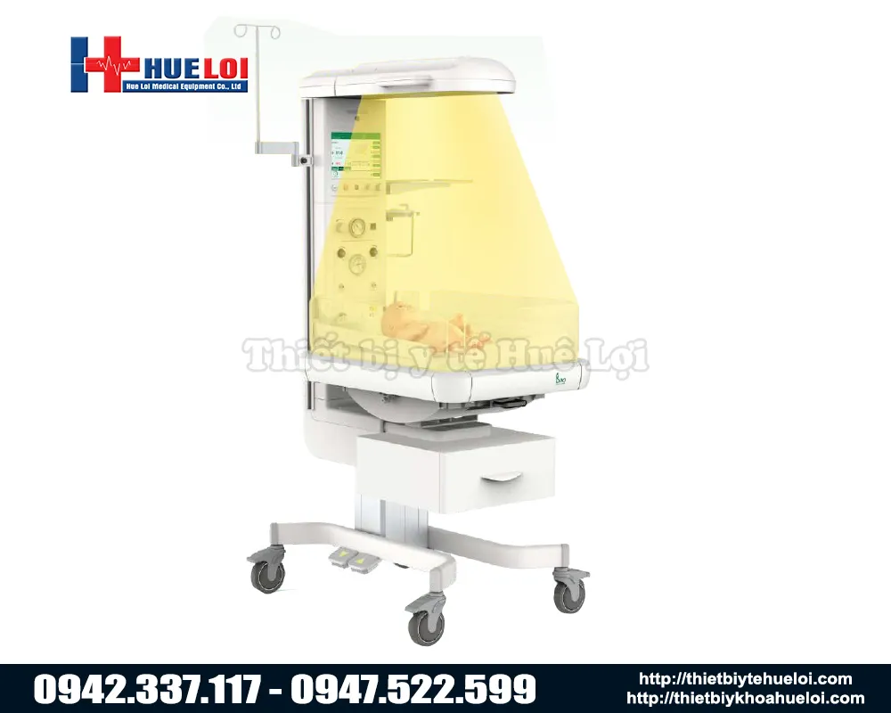 Giường sưởi ấm trẻ sơ sinh cao cấp ECOSY 830
