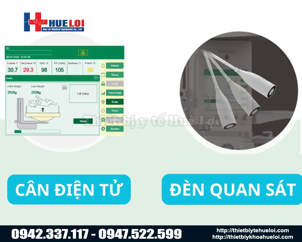 Theo d&otilde;i sức khỏe trẻ sơ sinh bằng ECOSY 830