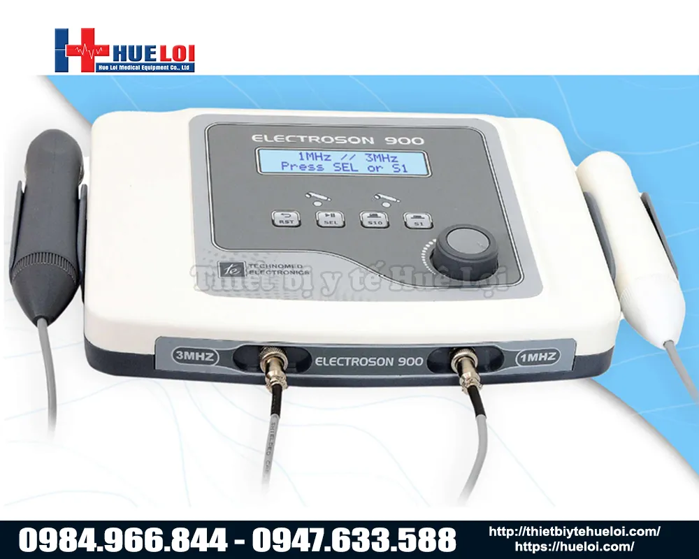 Máy Siêu Âm Trị Liệu Đa Tần ELECTROSON 900 1MHz & 3MHz – Vật Lý Trị Liệu Phục Hồi Chức Năng