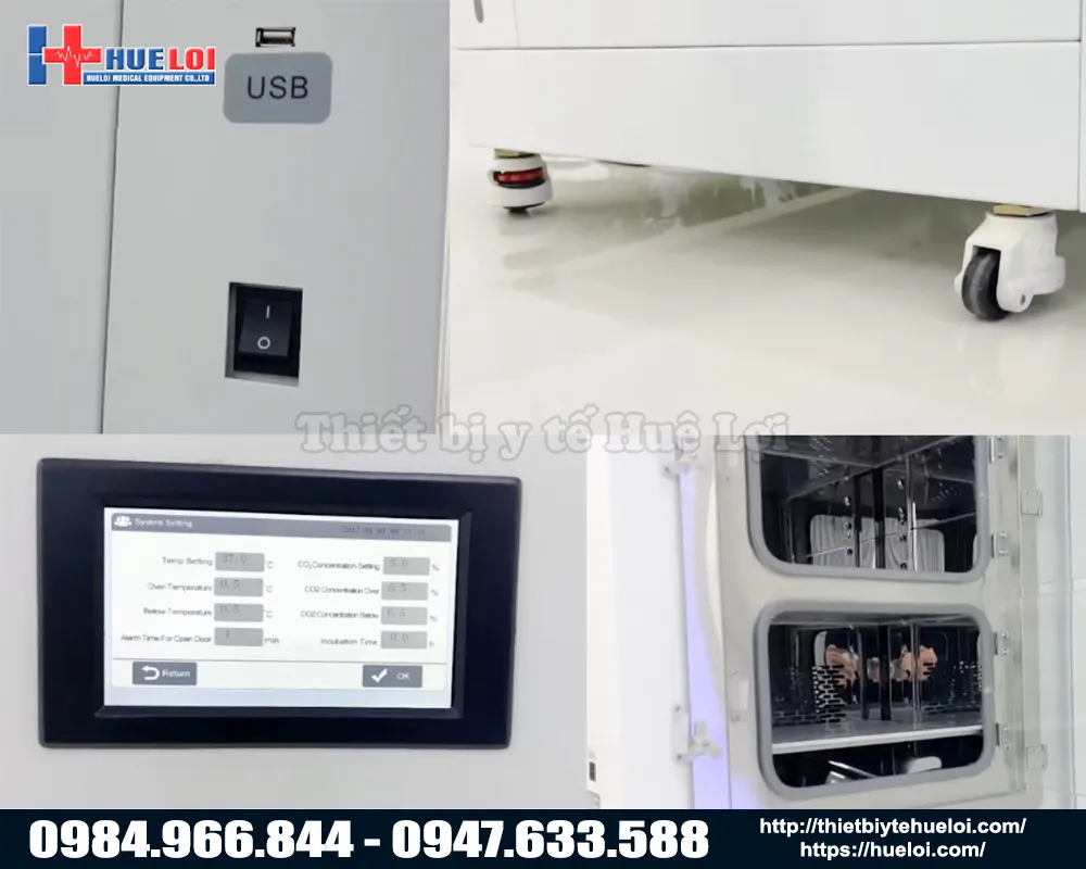 Tủ Ấm CO₂ BioBase Chuy&ecirc;n Dụng Cho Nu&ocirc;i Cấy Tế B&agrave;o