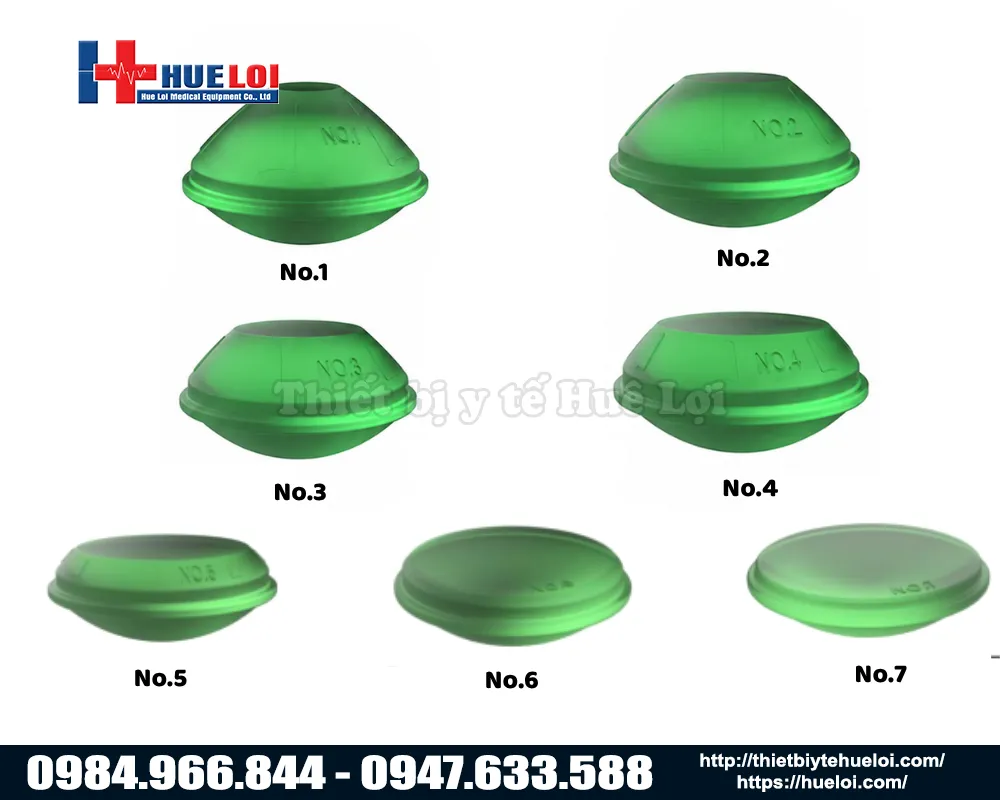  7 đệm chọn độ s&acirc;u của m&aacute;y s&oacute;ng xung k&iacute;ch hội tụ &aacute;p điện Piezonia PZO-G1