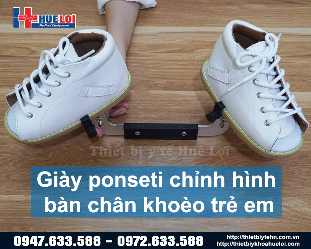 Giày ponseti chỉnh hình bàn chân cho trẻ