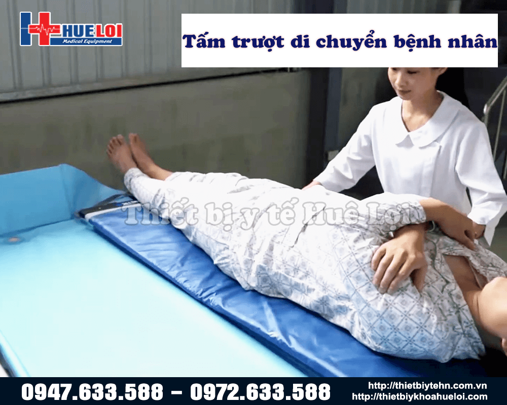 Thảm trượt di chuyển người bệnh