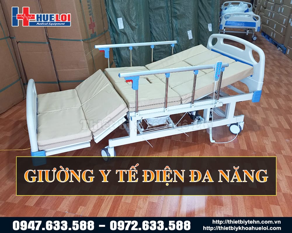 giường y tế điện đa chức năng