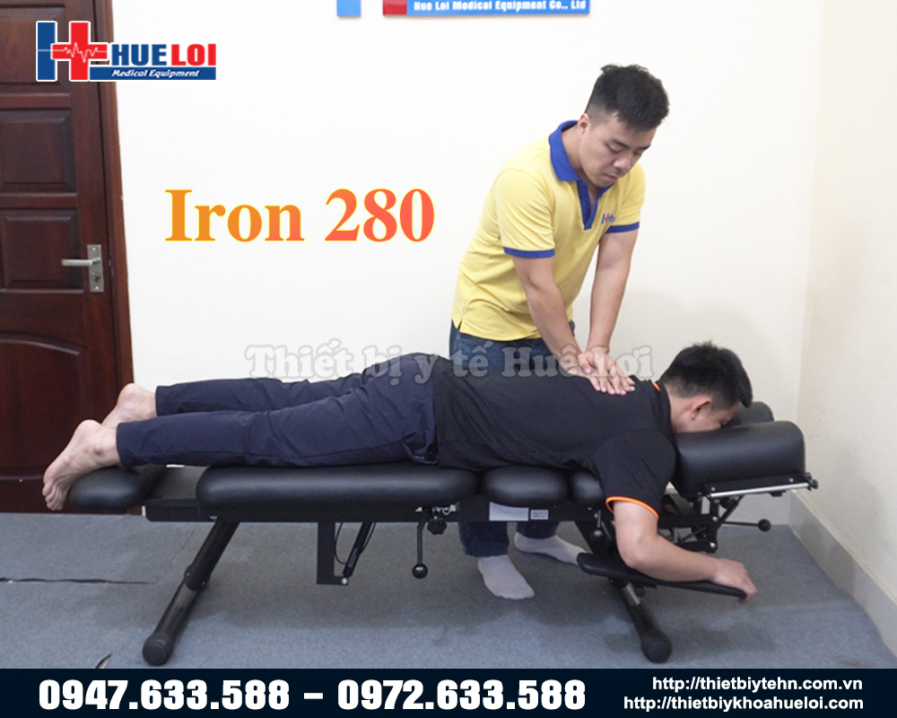 Giường tác động cột sống toàn thân IRON 280