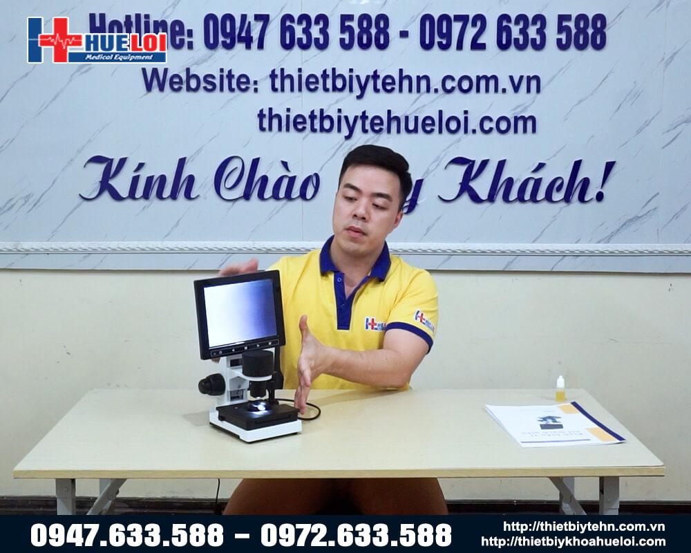 kích thước Kính hiển vi soi mạch máu